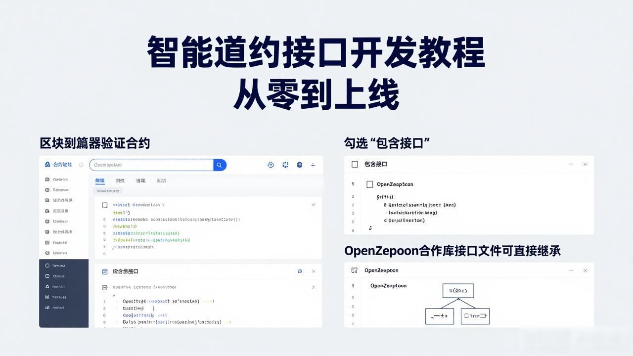 智能合约开发工具_智能合约接口开发教程_合约系统开发