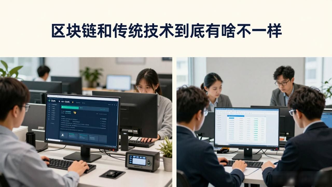 区块链技术与传统行业_区块链区别对比传统技术有哪些_区块链传统技术对比区别