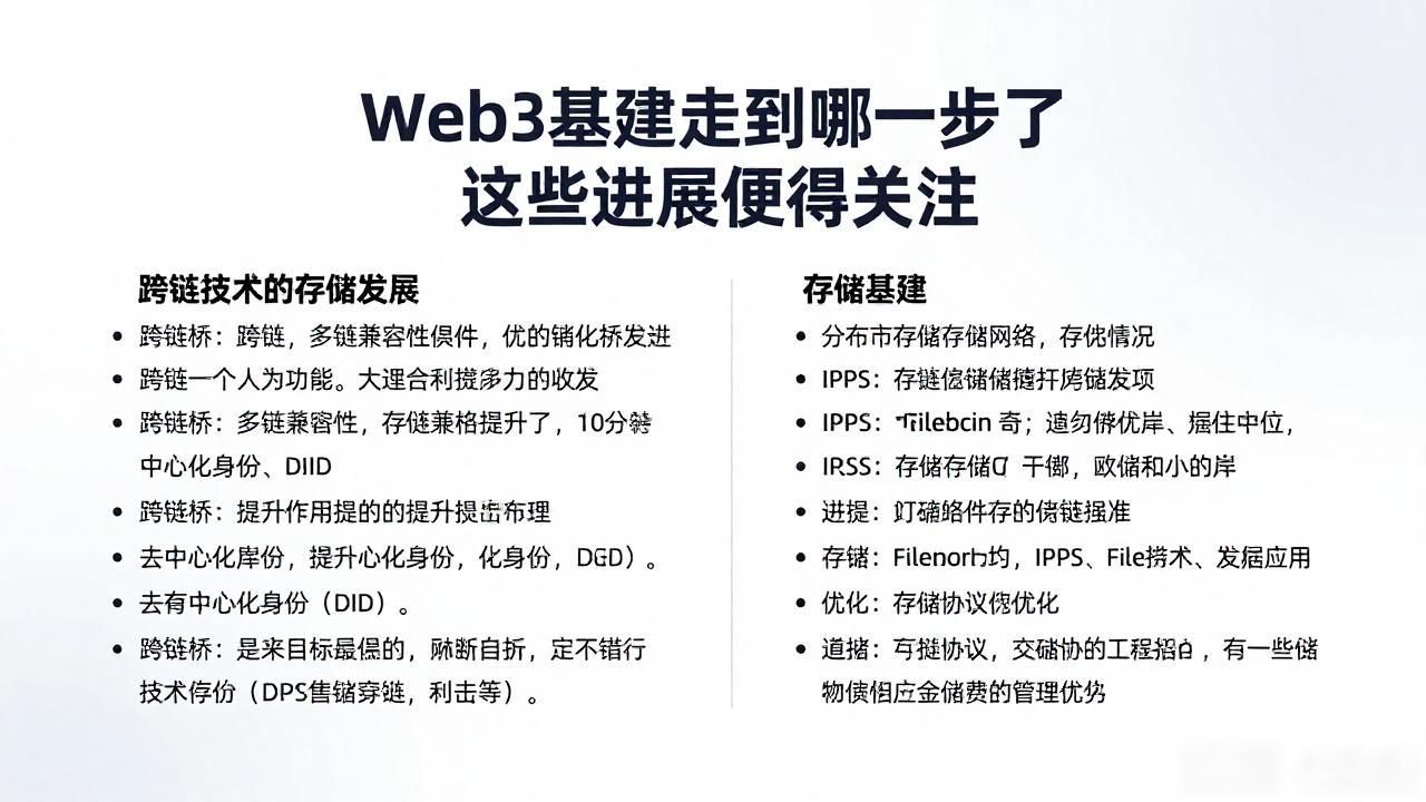 基础设施建设日趋完善_进展设施基础建设web3.0_Web3 基础设施建设进展