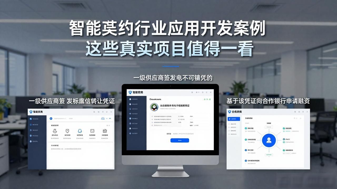 智能合约开发_智能合约行业应用开发案例_智能合约项目开发