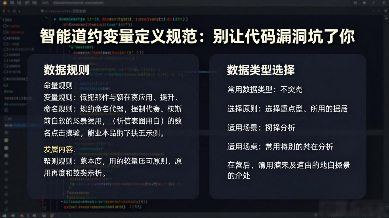 合约变量定义智能规范有哪些_智能合约变量定义规范_合约变量定义智能规范是什么