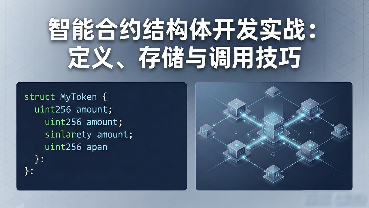 智能合约结构体开发_智能合约开发工具_合约智能体开发结构是什么
