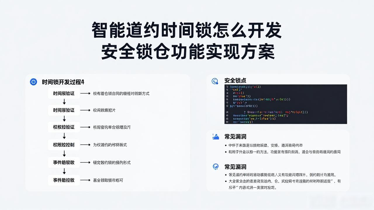 合约锁单_智能合约时间锁_智能合约时间锁开发