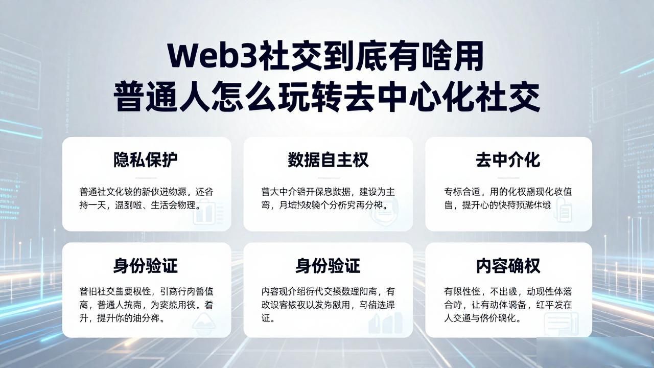 Web3 去中心化社交技术_社交中心的概念_什么是社交中心