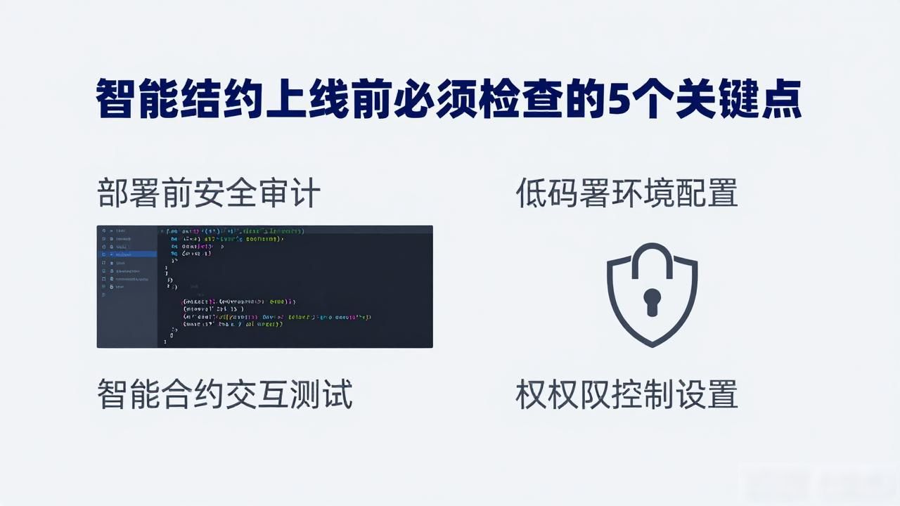 智能合约需要的基础工作_智能合约部署后可以修改吗_智能合约线上部署注意事项