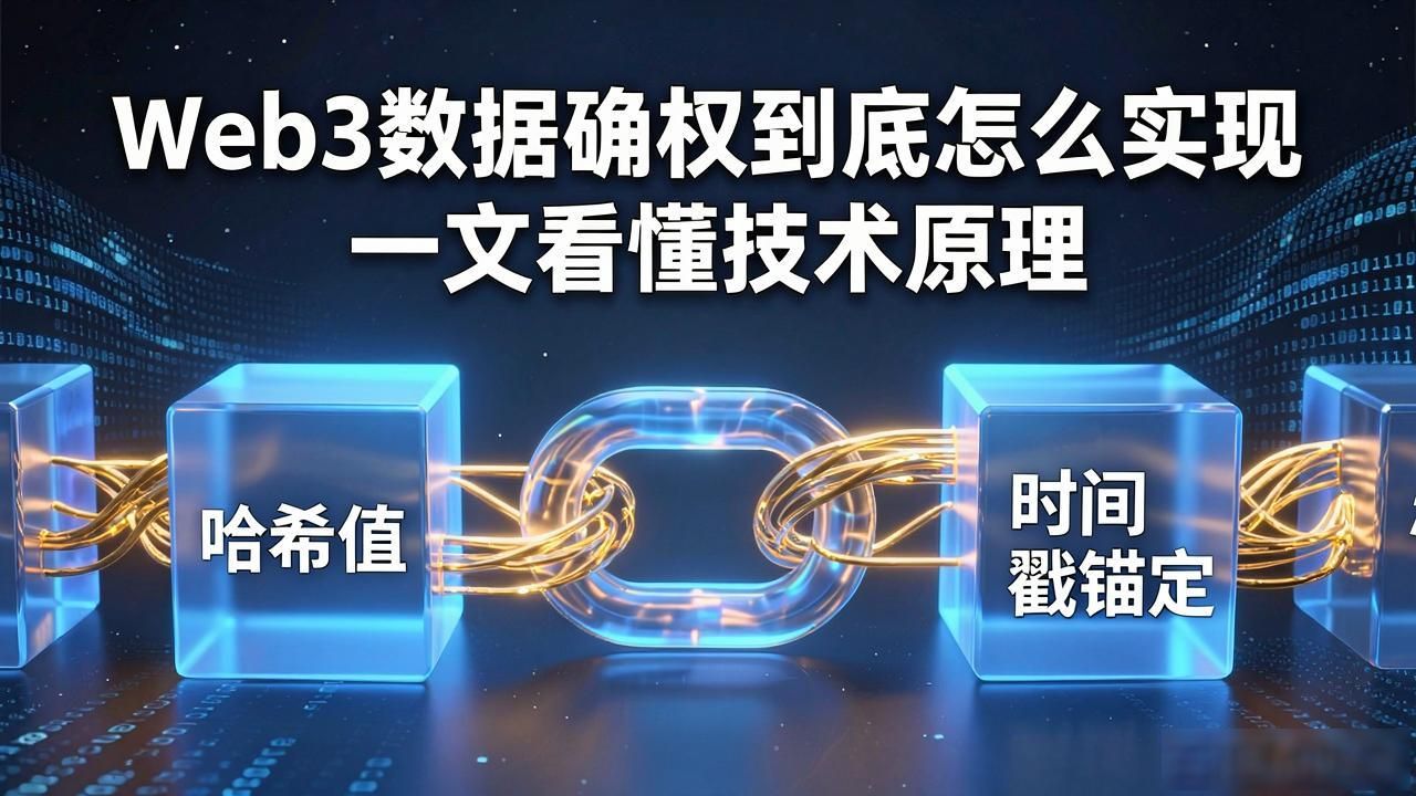 数据确权_原理确权数据技术web3编程_Web3 数据确权技术原理