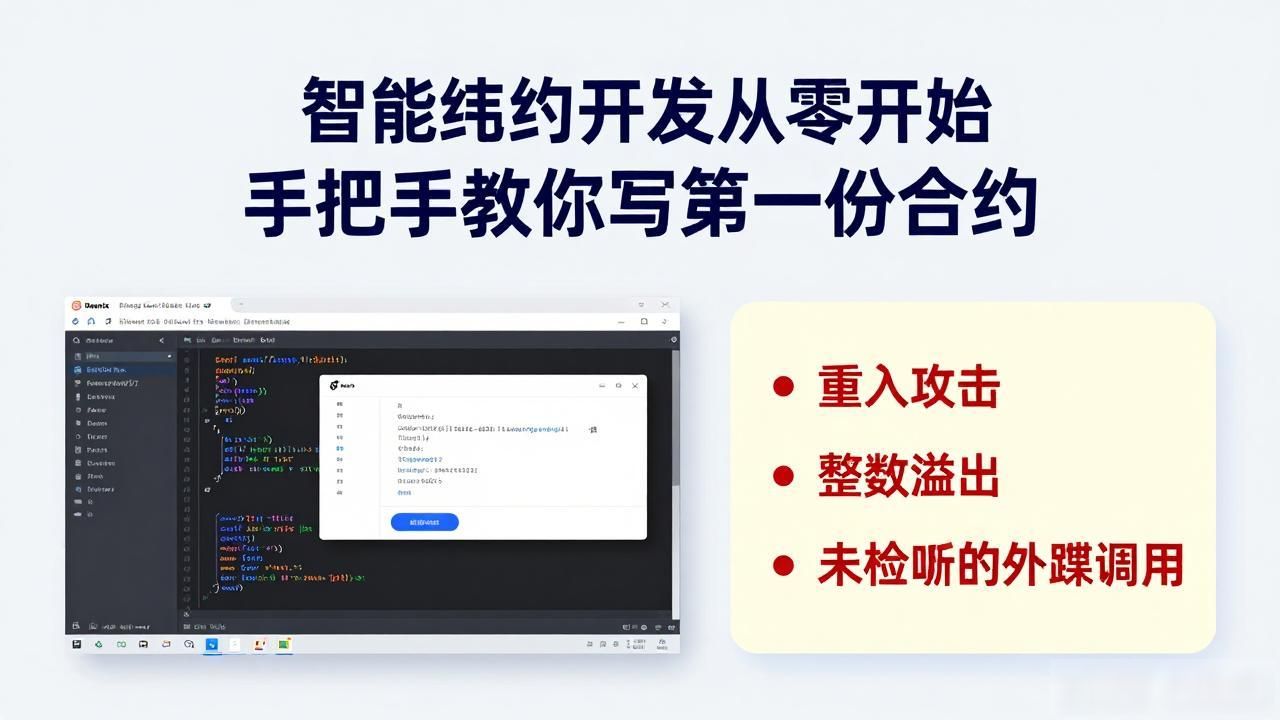智能合约基础开发教程_智能合约开发工具_智能合约系统开发