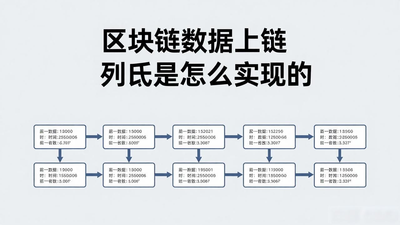 区块链子_区块链数据上链原理_区块链连接起来的是