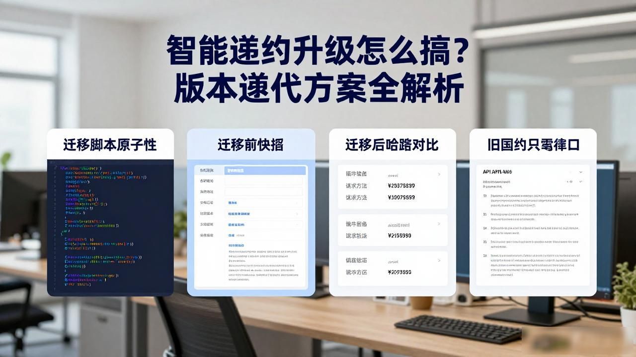 智能合约函数_智能合约合约占比_智能合约版本迭代方案