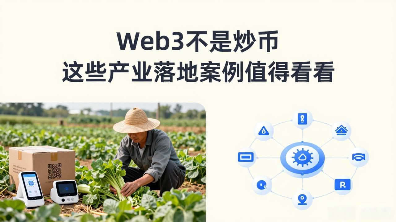 Web3 产业落地应用案例_产业落地模式_落地项目案例分享