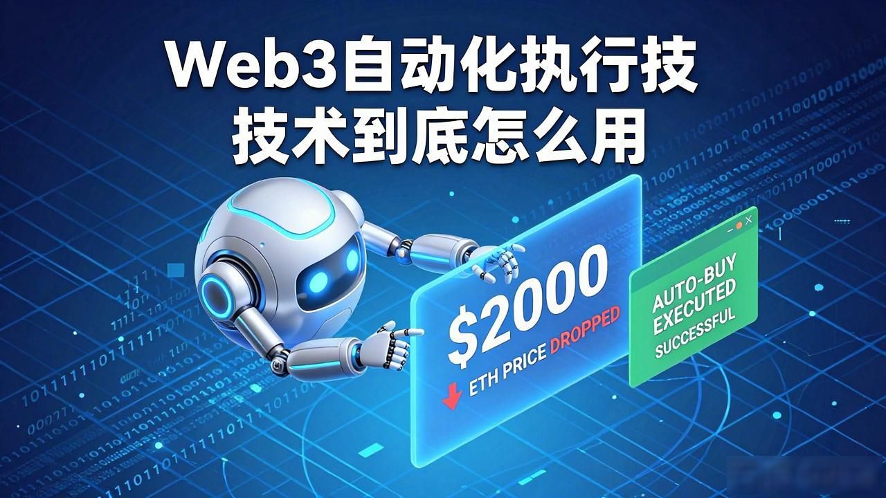 自动化执行元件_Web3 自动化执行技术_自动化执行引擎