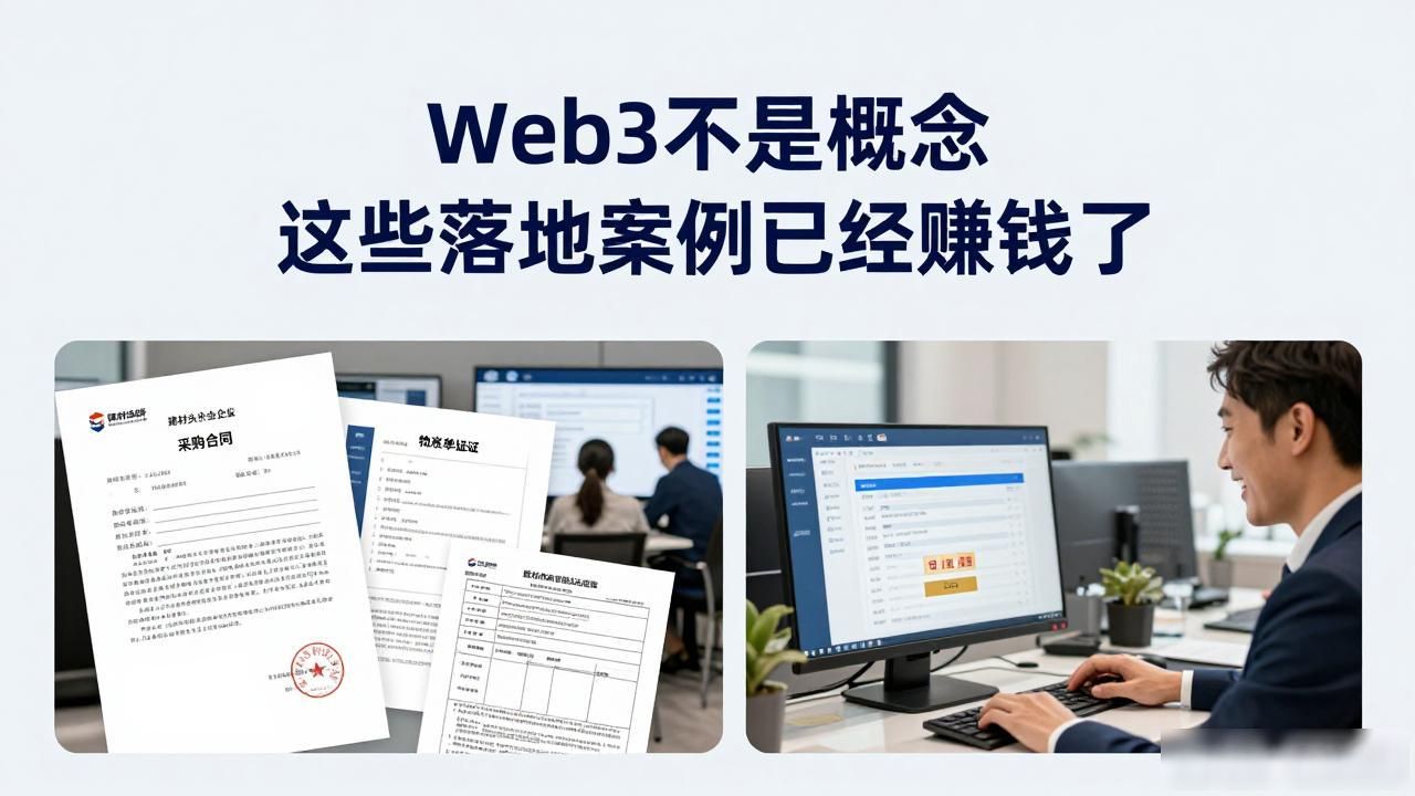Web3 产业落地应用案例_产业落地模式_方案落地应用展示