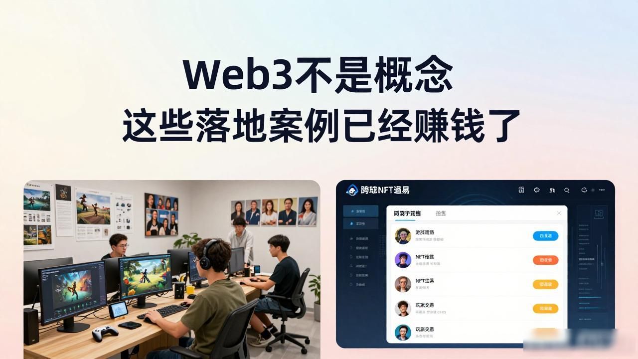 Web3 产业落地应用案例_方案落地应用展示_产业落地模式
