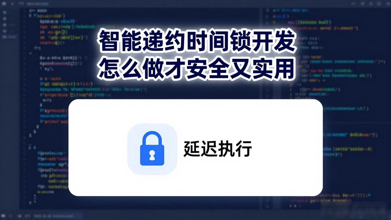 智能合约锁仓_智能合约时间锁开发_智能锁合作协议书