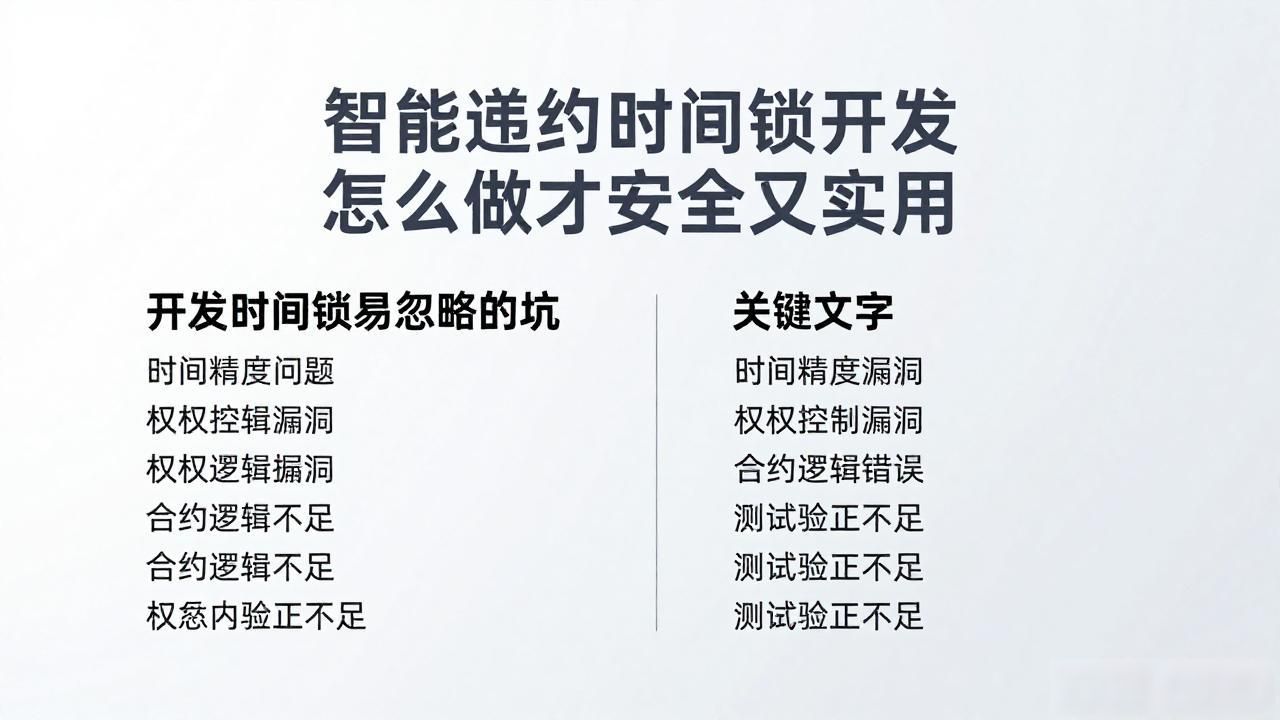 智能锁合作协议书_智能合约锁仓_智能合约时间锁开发