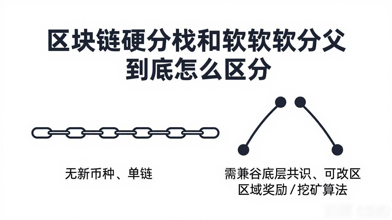 区块链软分叉硬分叉_分叉区块链软硬原理区别_区块链硬分叉软分叉原理