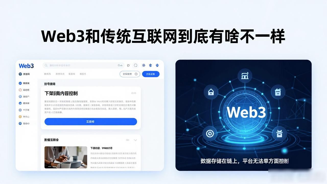 web与互联网的区别_Web3 传统互联网区别_web即互联网是对的吗