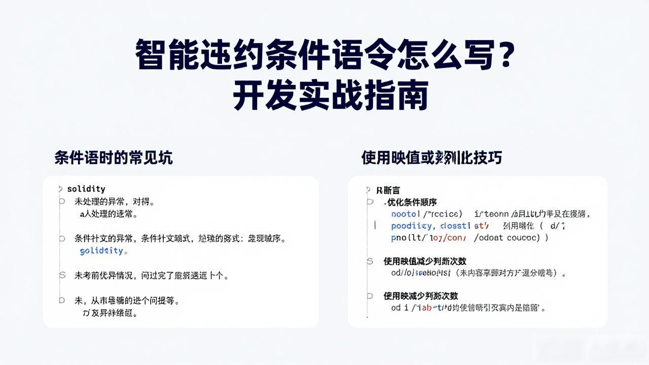 合约语句智能开发条件包括_智能合约编写语言_智能合约条件语句开发