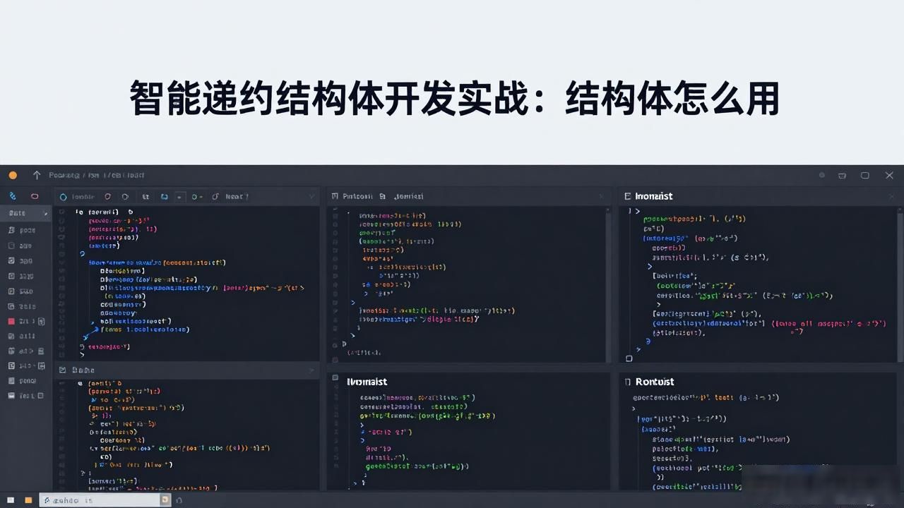 智能合约开发_智能合约结构体开发_智能合约开发工具