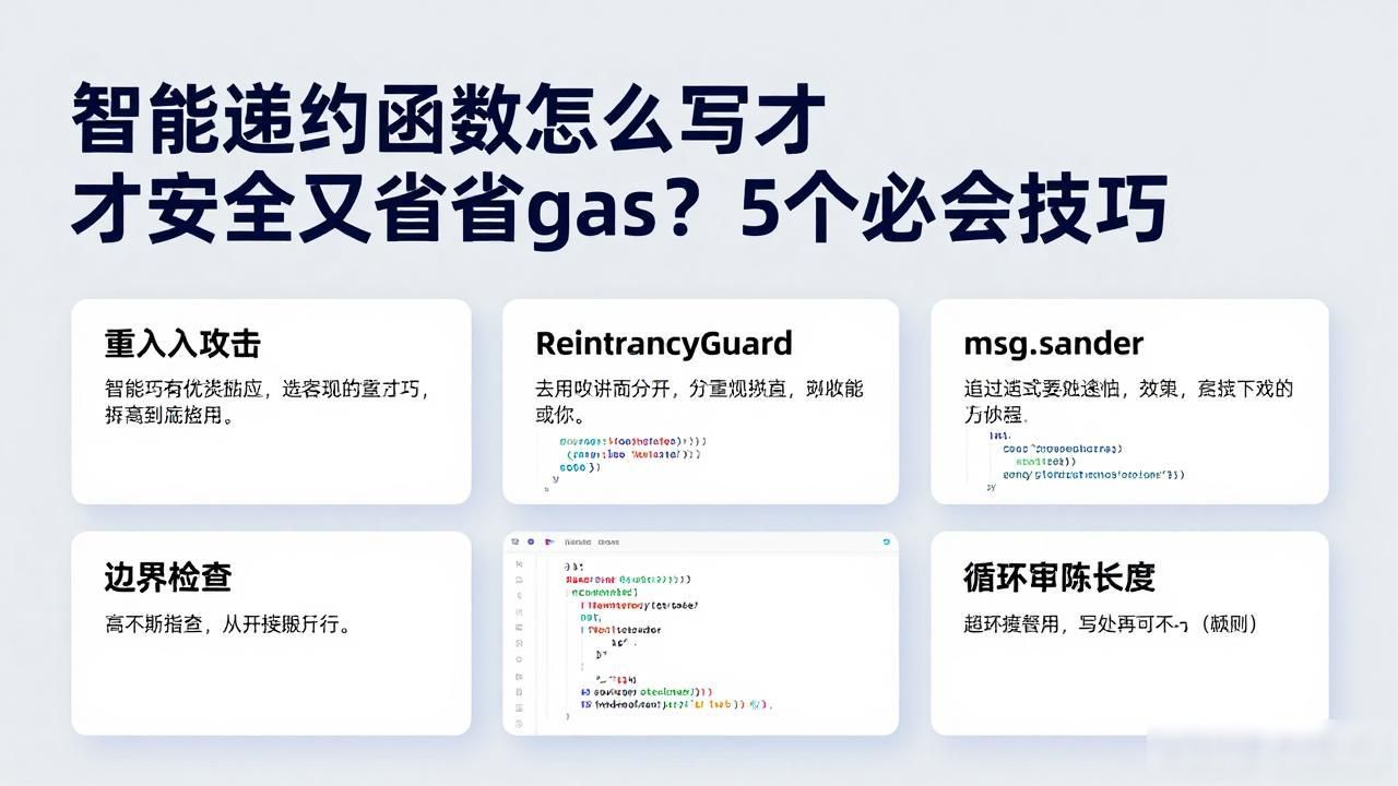 合约操作教程_合约公式_智能合约函数编写技巧
