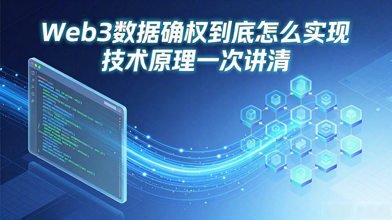 数据确权_原理确权数据技术web3编程_Web3 数据确权技术原理