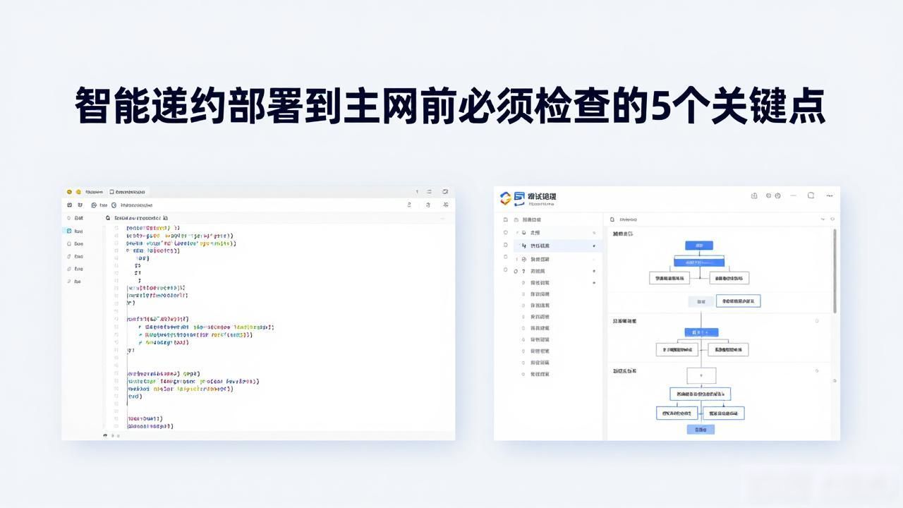智能合约工作流程_智能合约线上部署注意事项_智能合约需要的基础工作