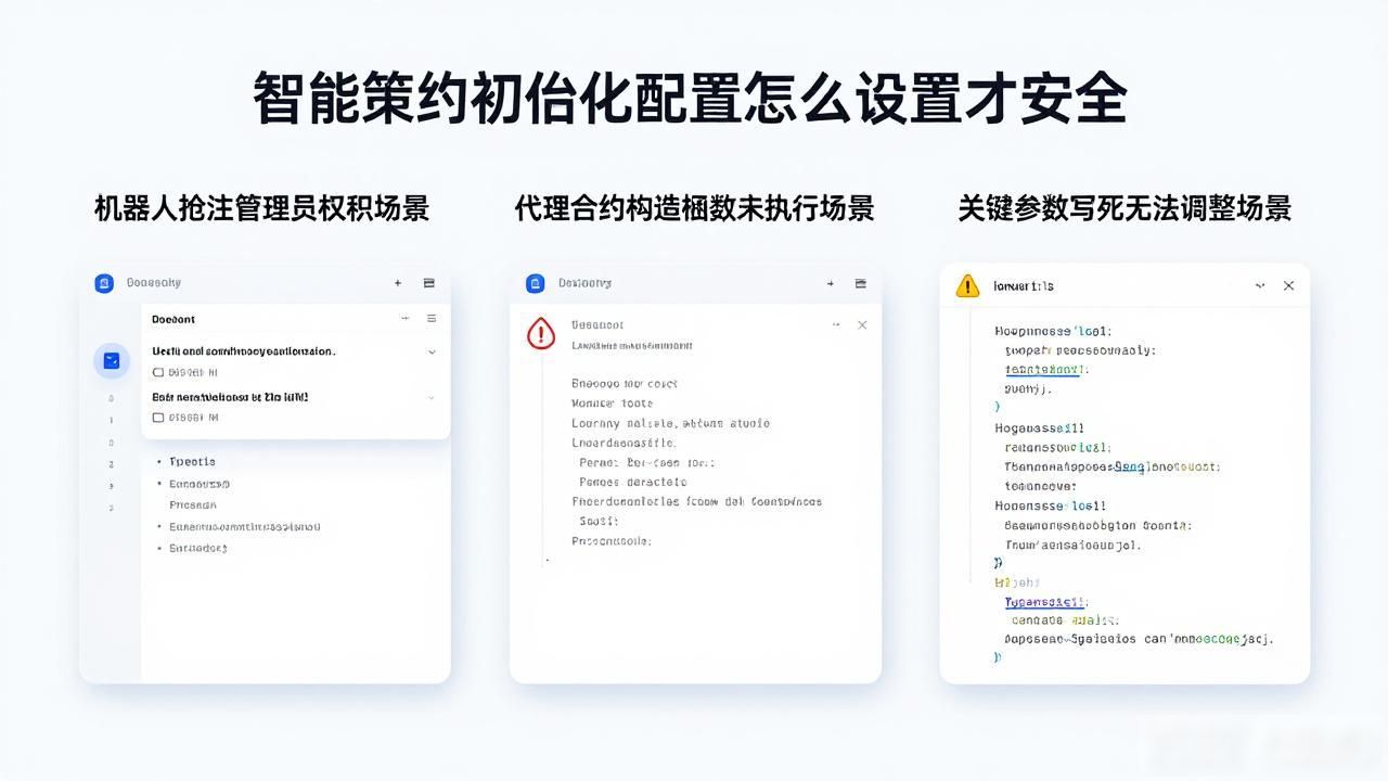 智能合约初始化配置_智能合约如何部署_合约初始智能化配置方案