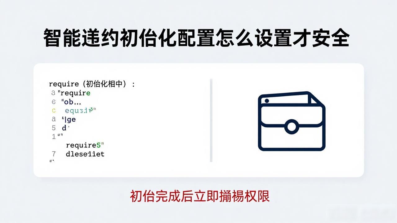 合约初始智能化配置方案_智能合约如何部署_智能合约初始化配置