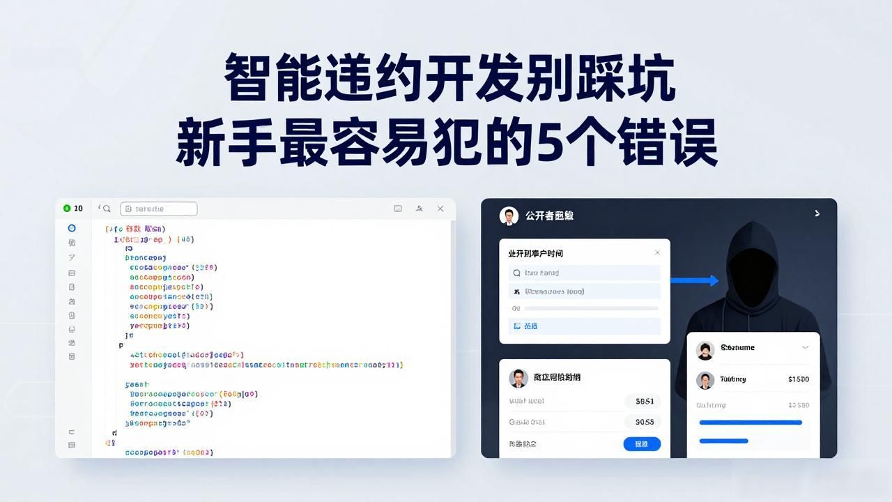 合约误区常见智能开发包括_智能合约开发常见误区_智能合约开发