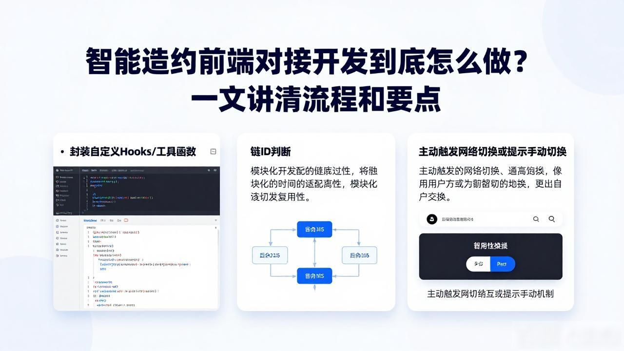 前端合约对接智能开发方案_智能合约前端对接开发_前端合作开发