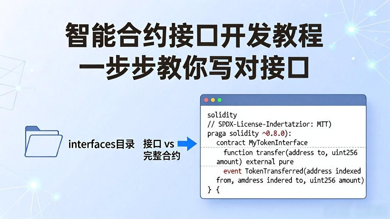 智能合约开发语言_智能合约开发工具_智能合约接口开发教程