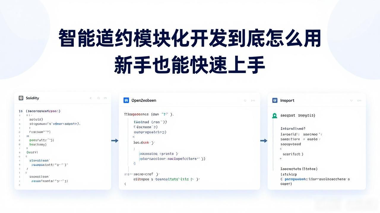 智能合约模块化开发_智能合约模型_智能合约开发