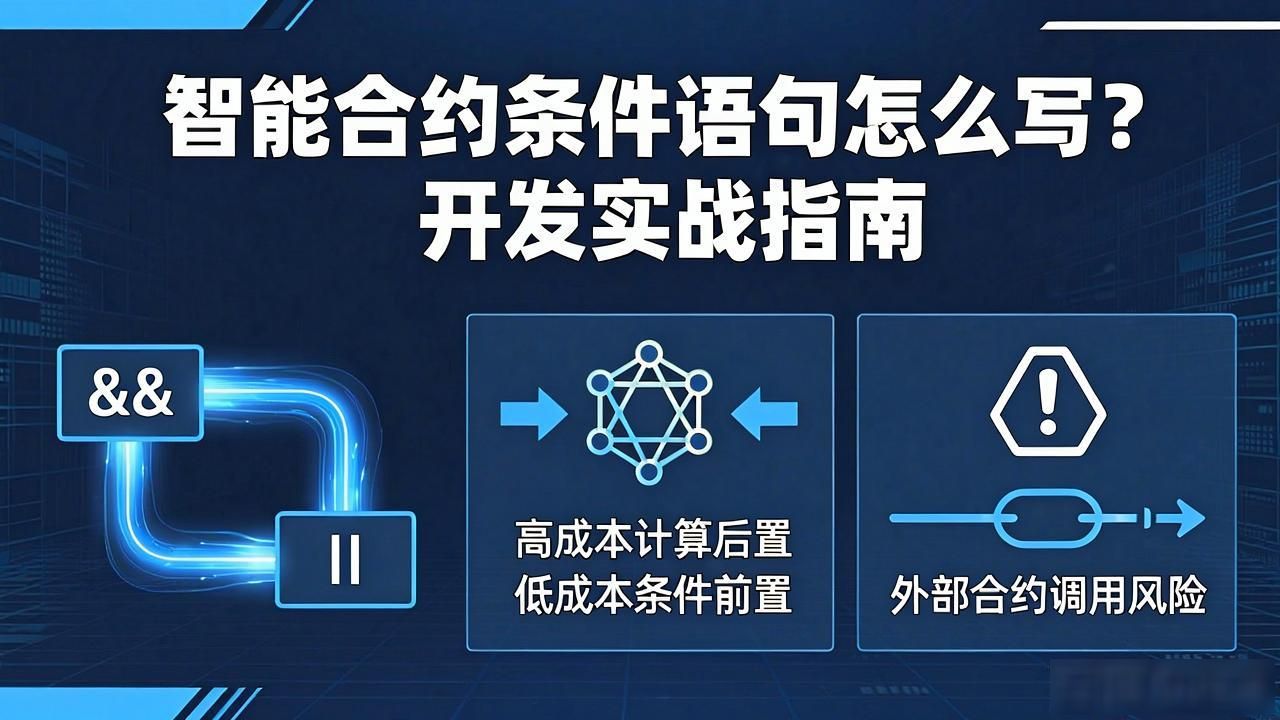 智能合约编写语言_智能合约条件语句开发_合约语句智能开发条件有哪些