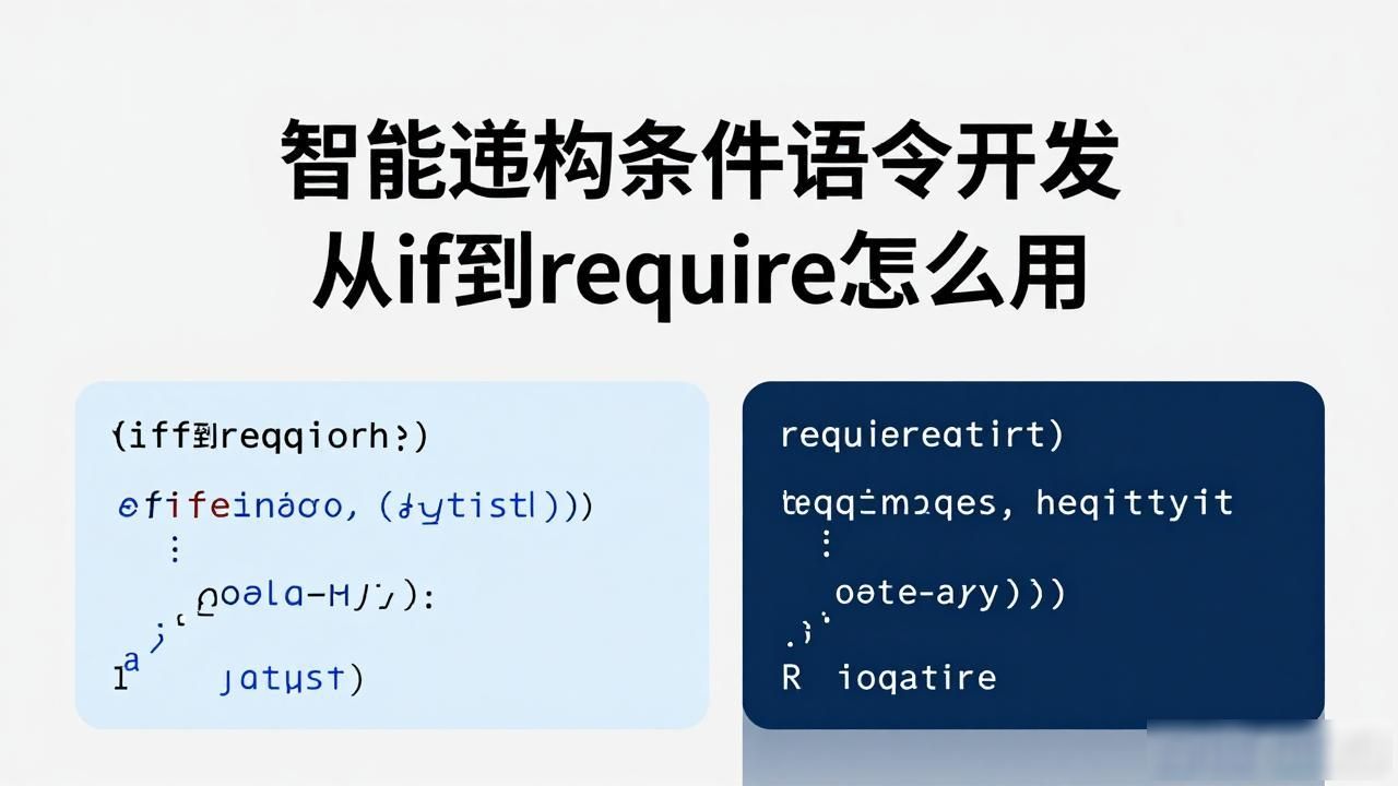 智能合约开发语言_智能合约条件语句开发_智能合约编写语言
