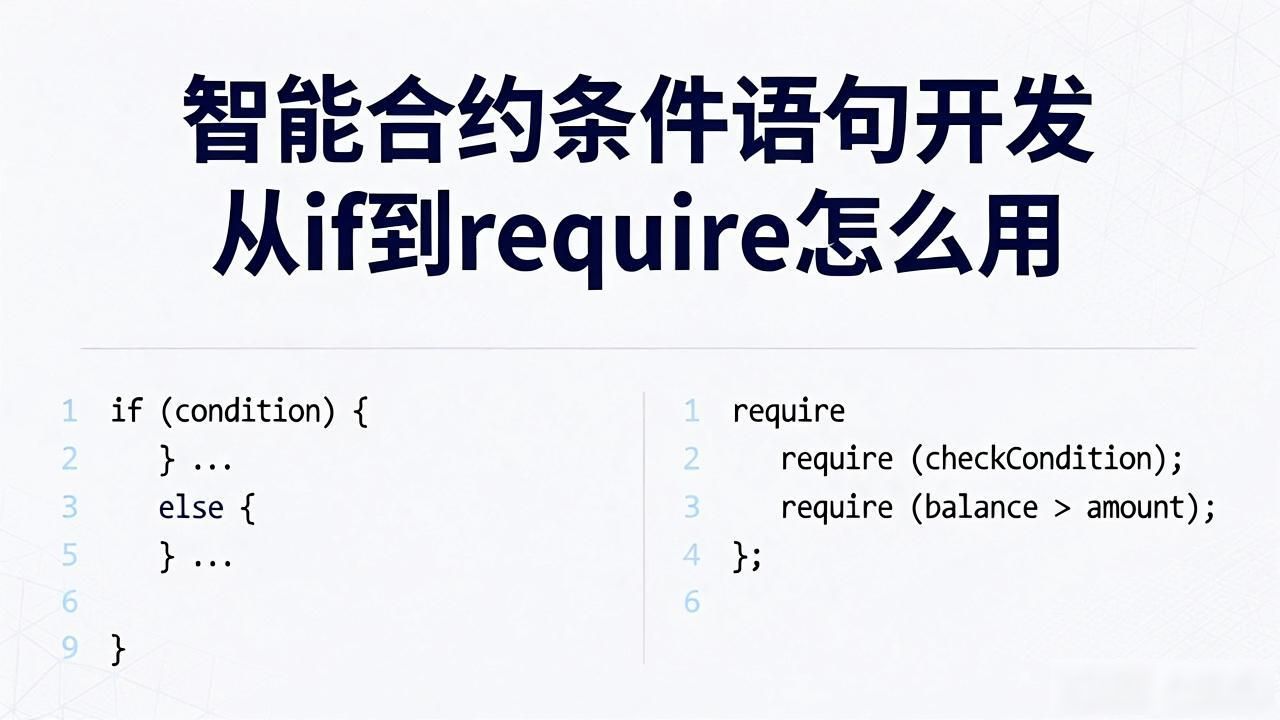 智能合约条件语句开发_智能合约开发语言_智能合约编写语言