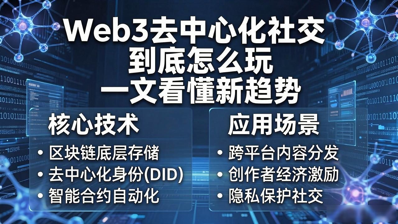 什么是社交中心_Web3 去中心化社交技术_社交中心是什么意思