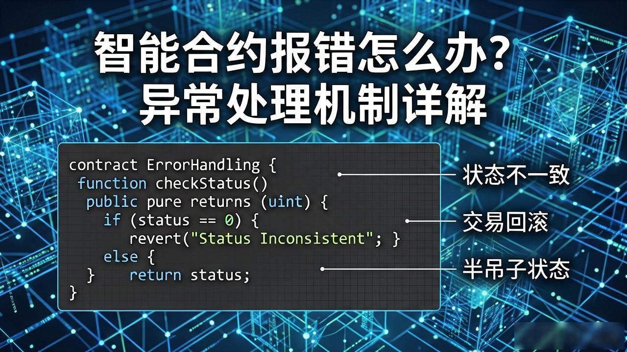 智能合约异常处理机制_合约异常机制智能处理系统_合约异常机制智能处理怎么解决