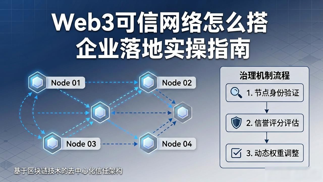 网络可信体系建设_Web3 可信网络构建方案_可信构建标准要素包括