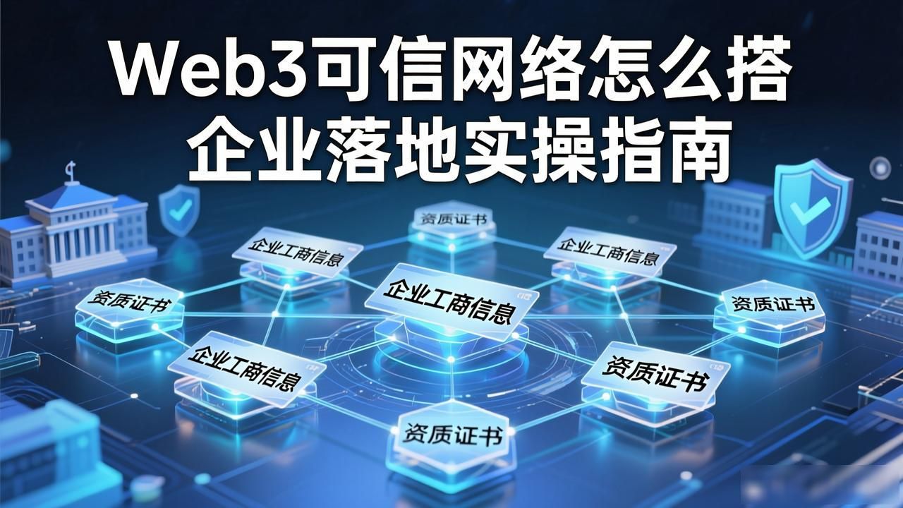 Web3 可信网络构建方案_可信构建标准要素包括_网络可信体系建设
