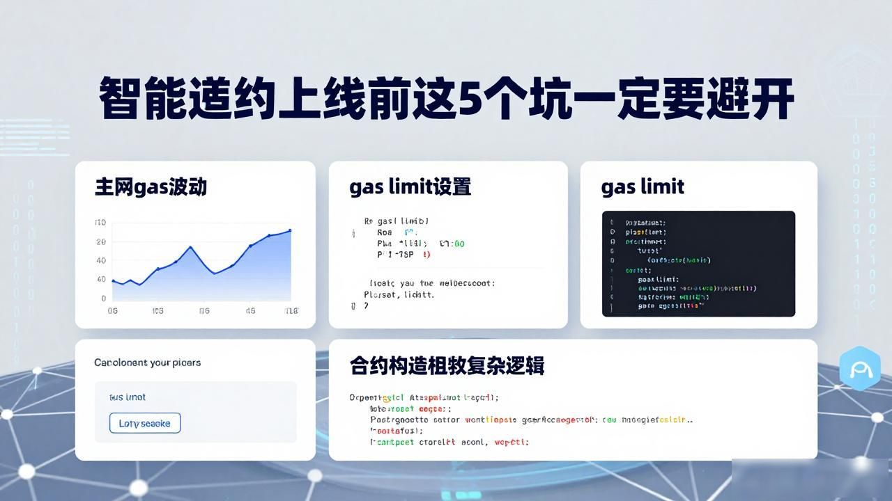 智能合约需要的基础工作_智能合约工作流程_智能合约线上部署注意事项
