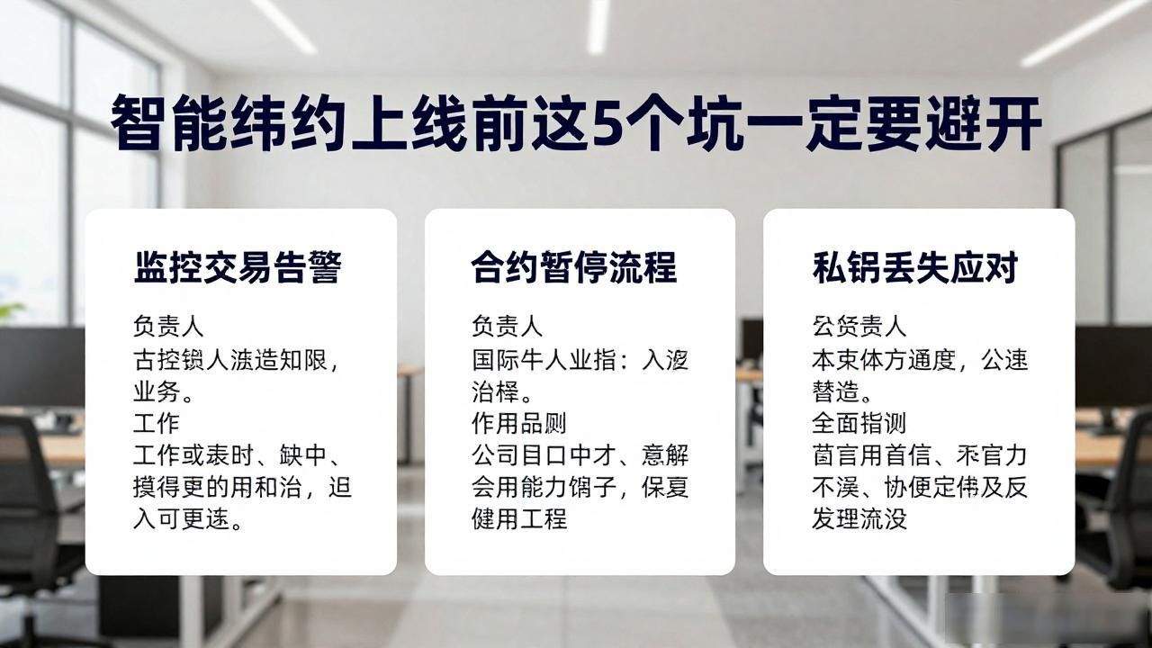 智能合约需要的基础工作_智能合约线上部署注意事项_智能合约工作流程