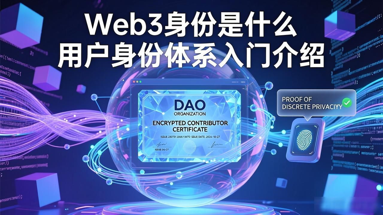 用户体系设计_用户体系构建_Web3 用户身份体系介绍