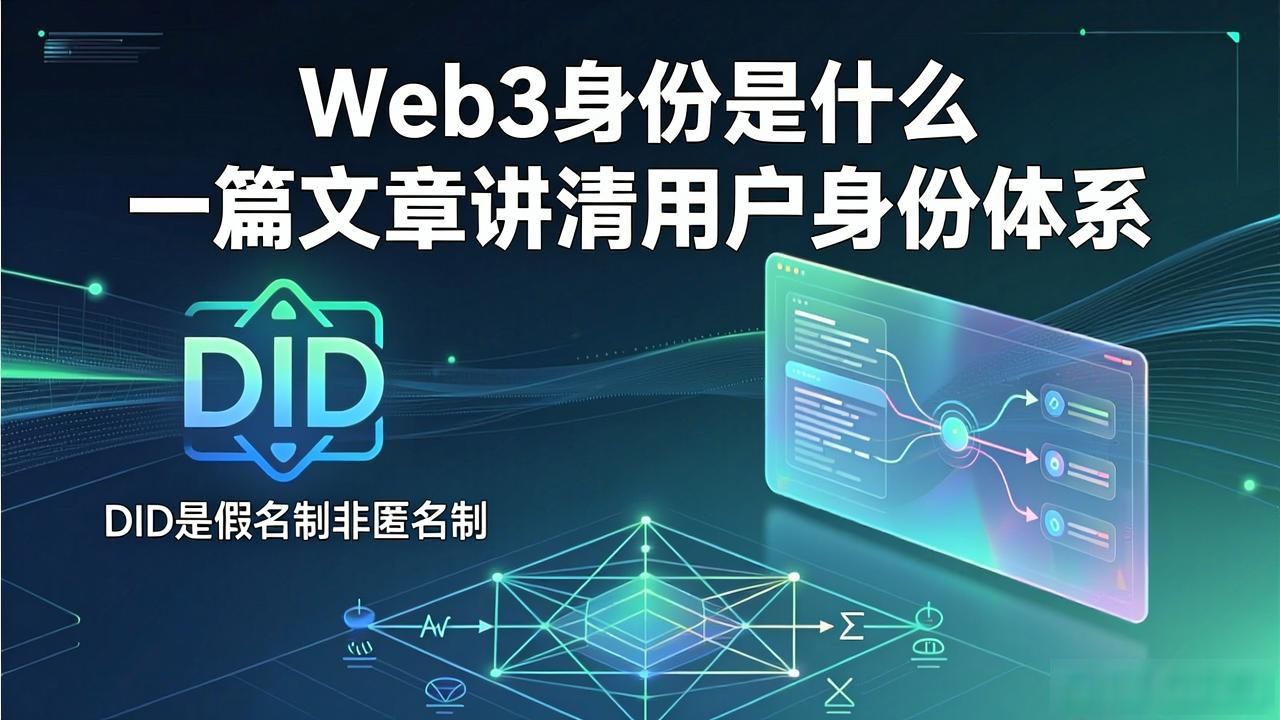 Web3 用户身份体系介绍_用户体系设计_用户体系构建